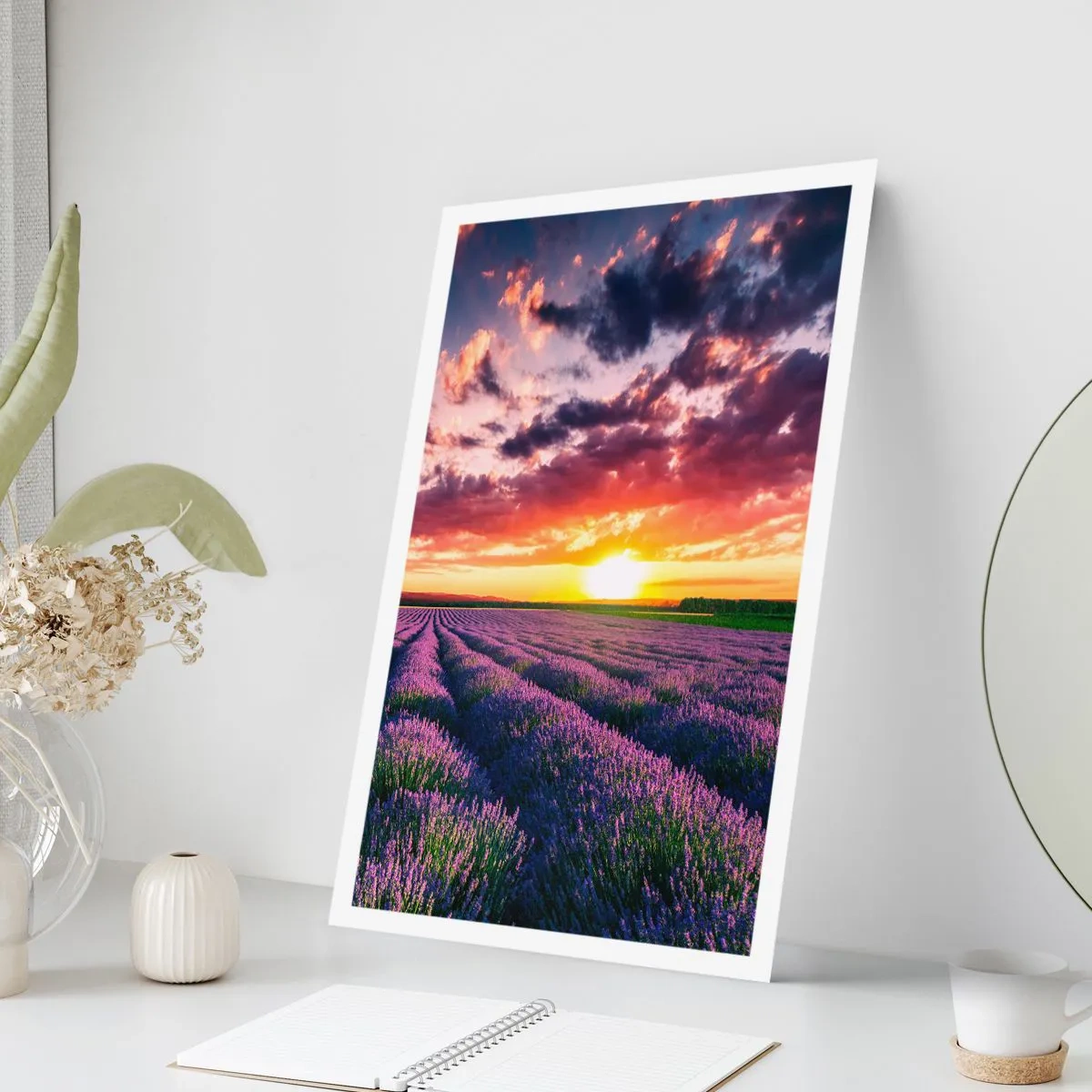 Poster - Lavendel Welt - 30x40 cm