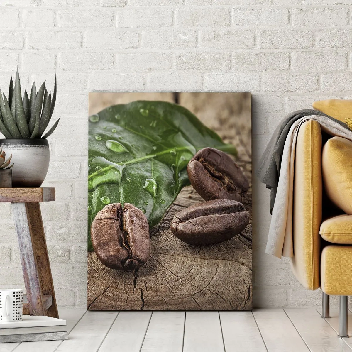 Bild auf Leinwand - Leinwandbild - Der wahrste und schwarze - 55x100 cm