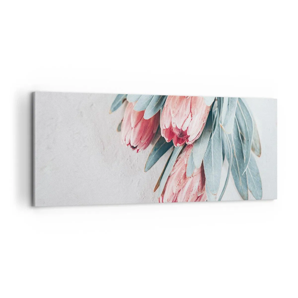 Bild auf Leinwand - Leinwandbild - Schämen sich für ihre eigene Schönheit - 100x40 cm