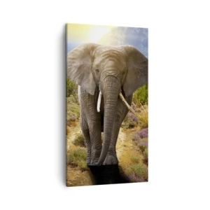 Bild auf Leinwand - Leinwandbild - So sah Eden aus - 45x80 cm