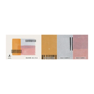 Fototapeten Muster Premium Sand - Von Ecke zu Ecke - Abstraktion, Stück, Minimalismus - 100x30 cm