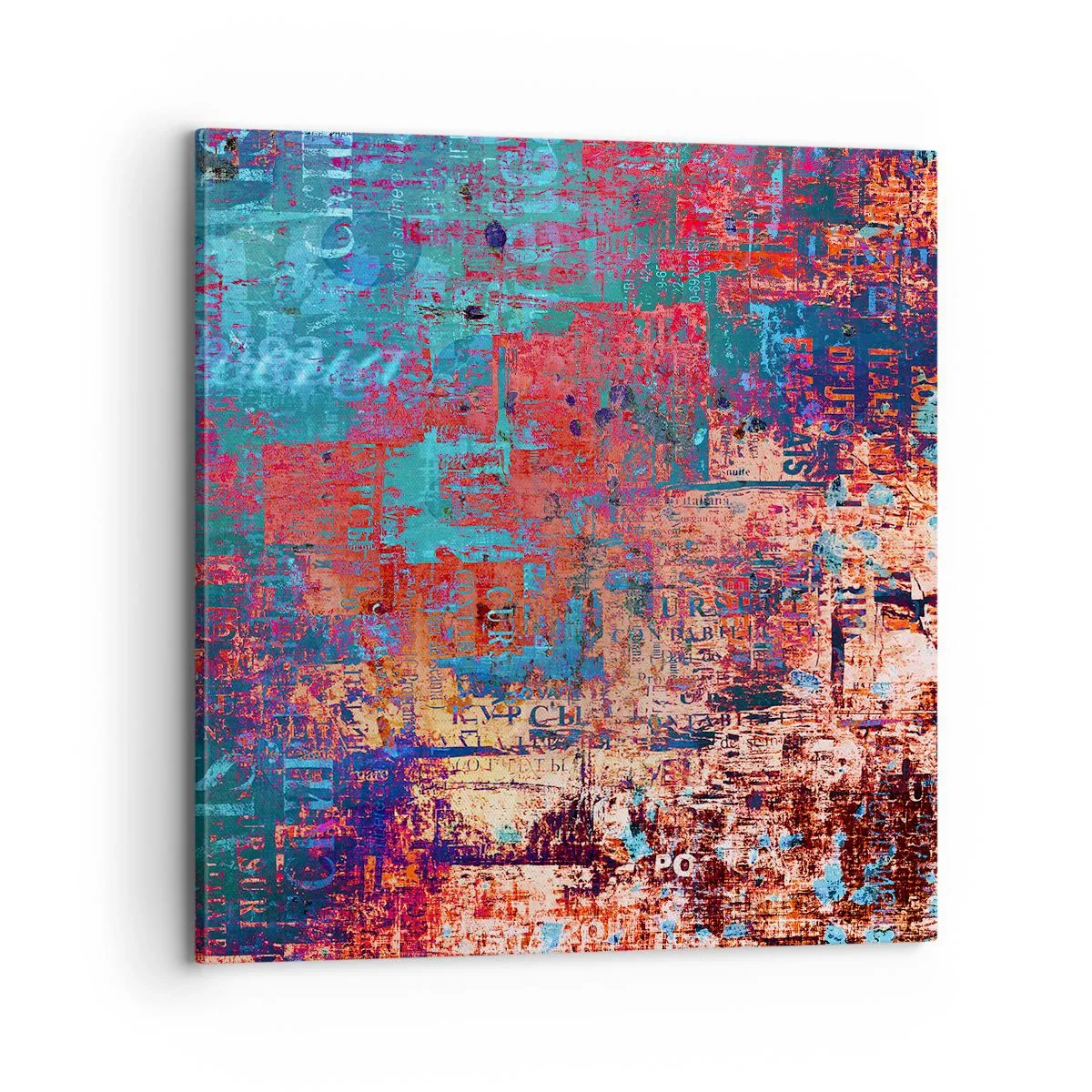 Bild auf Leinwand - Leinwandbild - Erinnerung und Vergessen - 70x70 cm