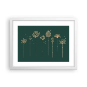 Poster in einem weißen Rahmen - Familie ZIÓŁkowski - 40x30 cm