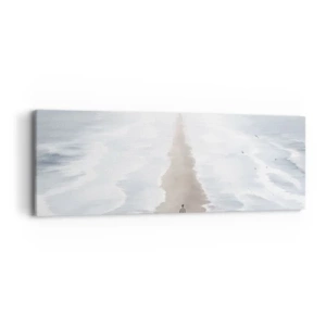 Bild auf Leinwand - Leinwandbild - Glänzende Zukunft - 90x30 cm