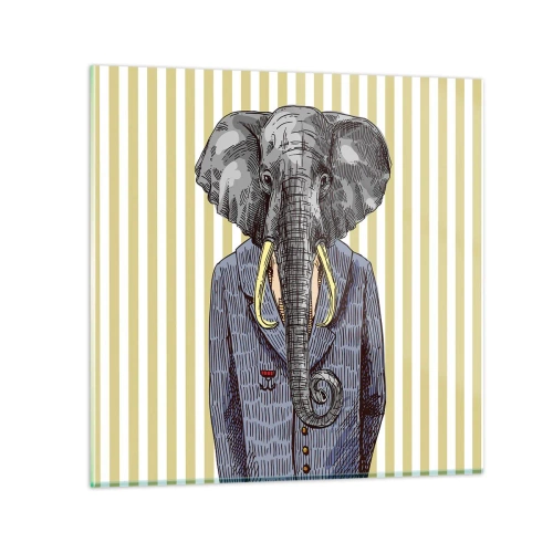 Glasbild - Bild auf glas - Von Natur aus elegant - 30x30 cm