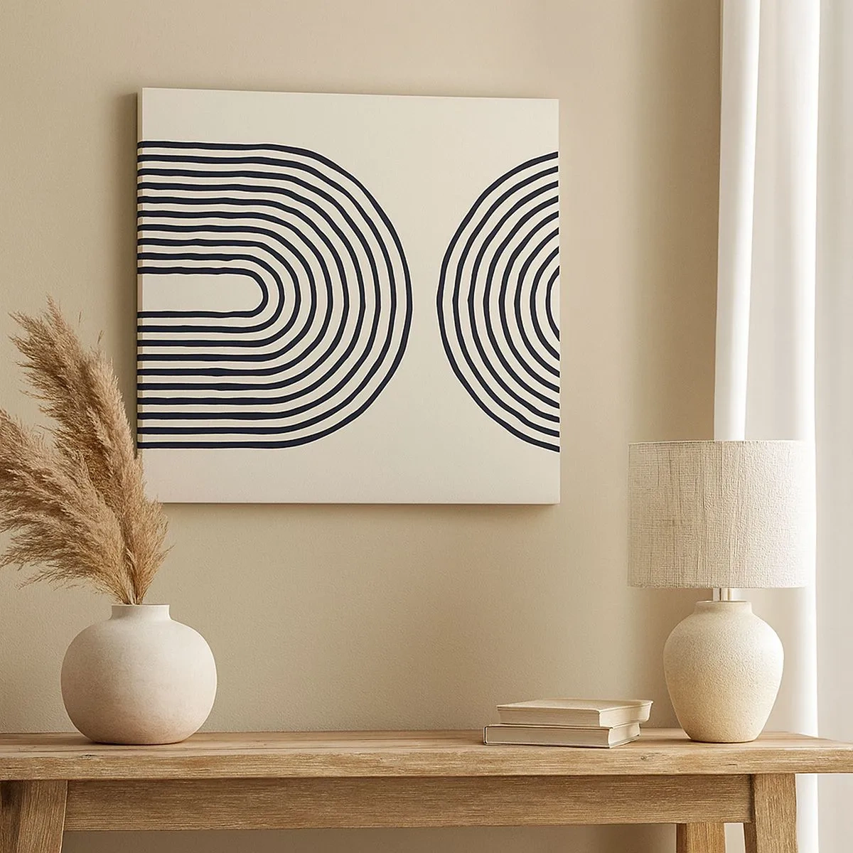 Bild auf Leinwand - Leinwandbild - In einem Moment ... - 30x30 cm