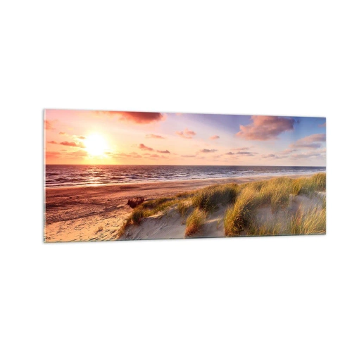 Glasbild - Bild auf glas - Die Luft riecht schon im Sommer - 100x40 cm