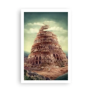 Poster - Turm von Babylon - 61x91 cm