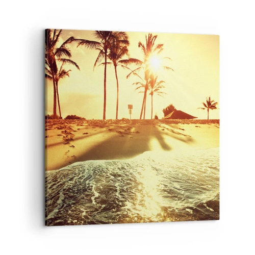 Bild auf Leinwand - Leinwandbild - Kalifornien am Nachmittag - 50x50 cm