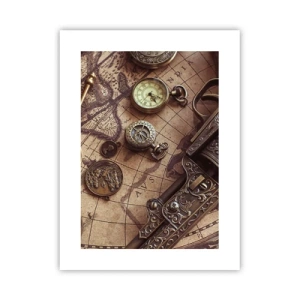 Poster - Das Abenteuer ruft - 30x40 cm