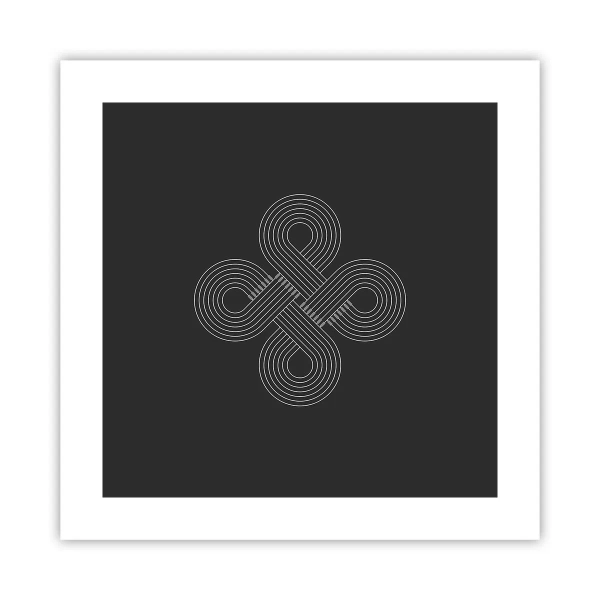 Poster - Im keltischen Geist - 40x40 cm