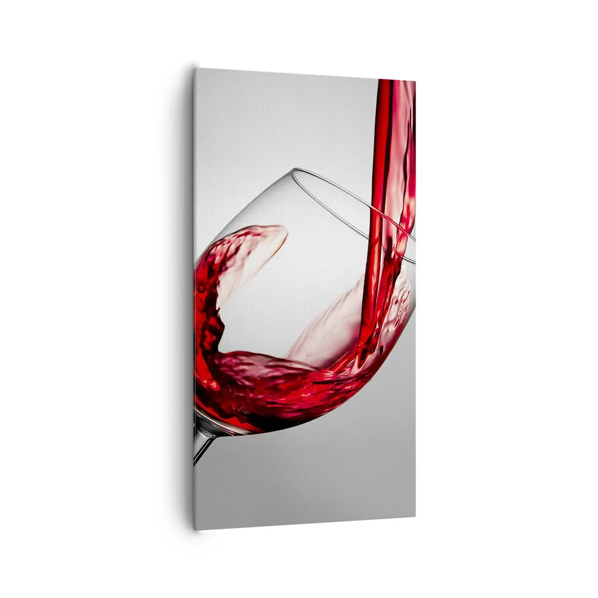 Bild auf Leinwand - Leinwandbild - Farbe – Bewegung – Klang - 65x120 cm