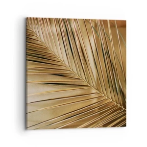 Bild auf Leinwand - Leinwandbild - Natürliche Kolonnade - 70x70 cm