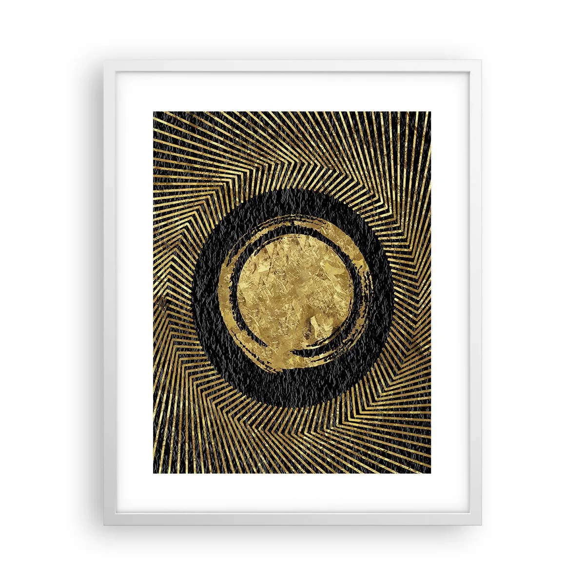 Poster in einem weißen Rahmen - Glamour-Komposition - 40x50 cm