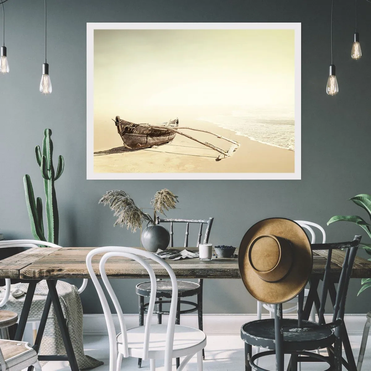 Poster - Erinnerung an die Südsee - 50x40 cm