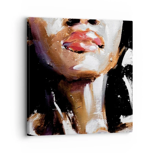 Bild auf Leinwand - Leinwandbild - Stolz ohne Vorurteile - 30x30 cm