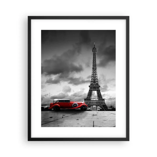 Poster in einem schwarzem Rahmen - Vor nicht allzu langer Zeit in Paris - 40x50 cm