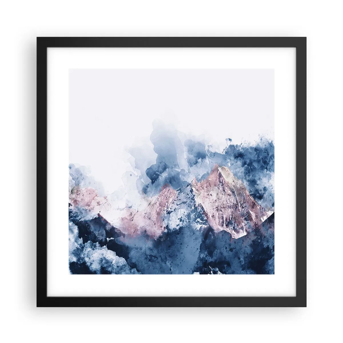 Poster in einem schwarzem Rahmen - Das sind die Spitzen! - 40x40 cm