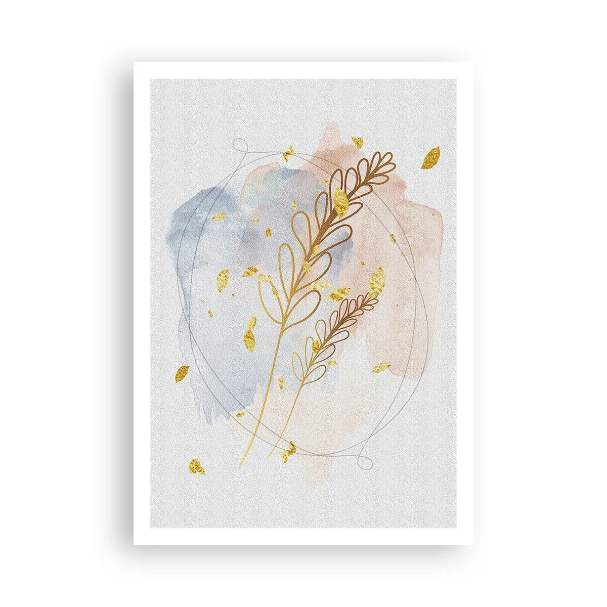 Poster - Goldenr Hauch - 70x100 cm