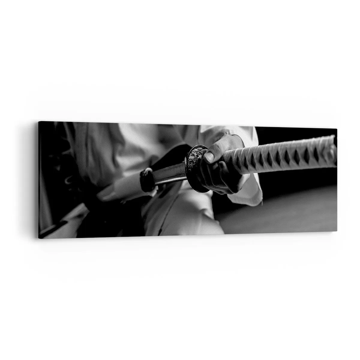 Bild auf Leinwand - Leinwandbild - Kriegerseele - 90x30 cm