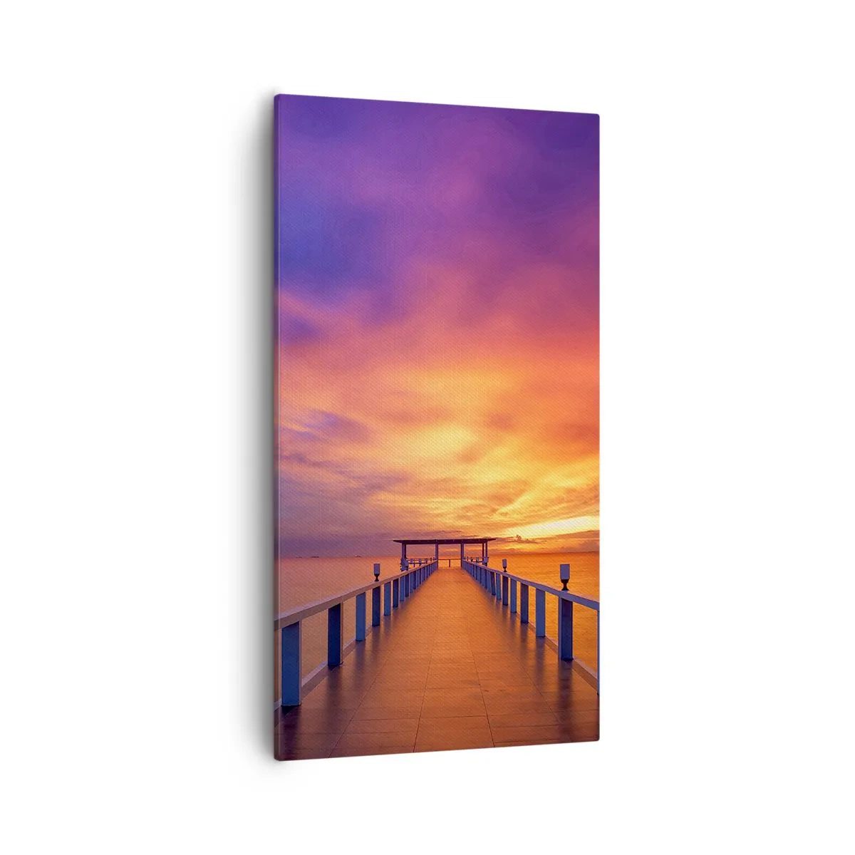 Bild auf Leinwand - Leinwandbild - Ohne Ende - 55x100 cm