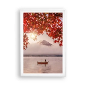 Poster in einem weißen Rahmen - Im japanischen Klima - 61x91 cm