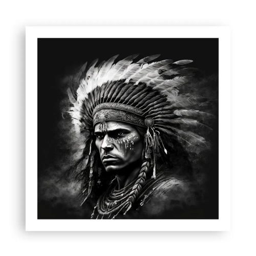 Poster - Anführer und Krieger - 60x60 cm