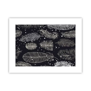 Poster - Gefiederte Spitze - 40x30 cm