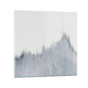 Glasbild - Bild auf glas - Mysteriöse Aufzeichnung - 70x70 cm