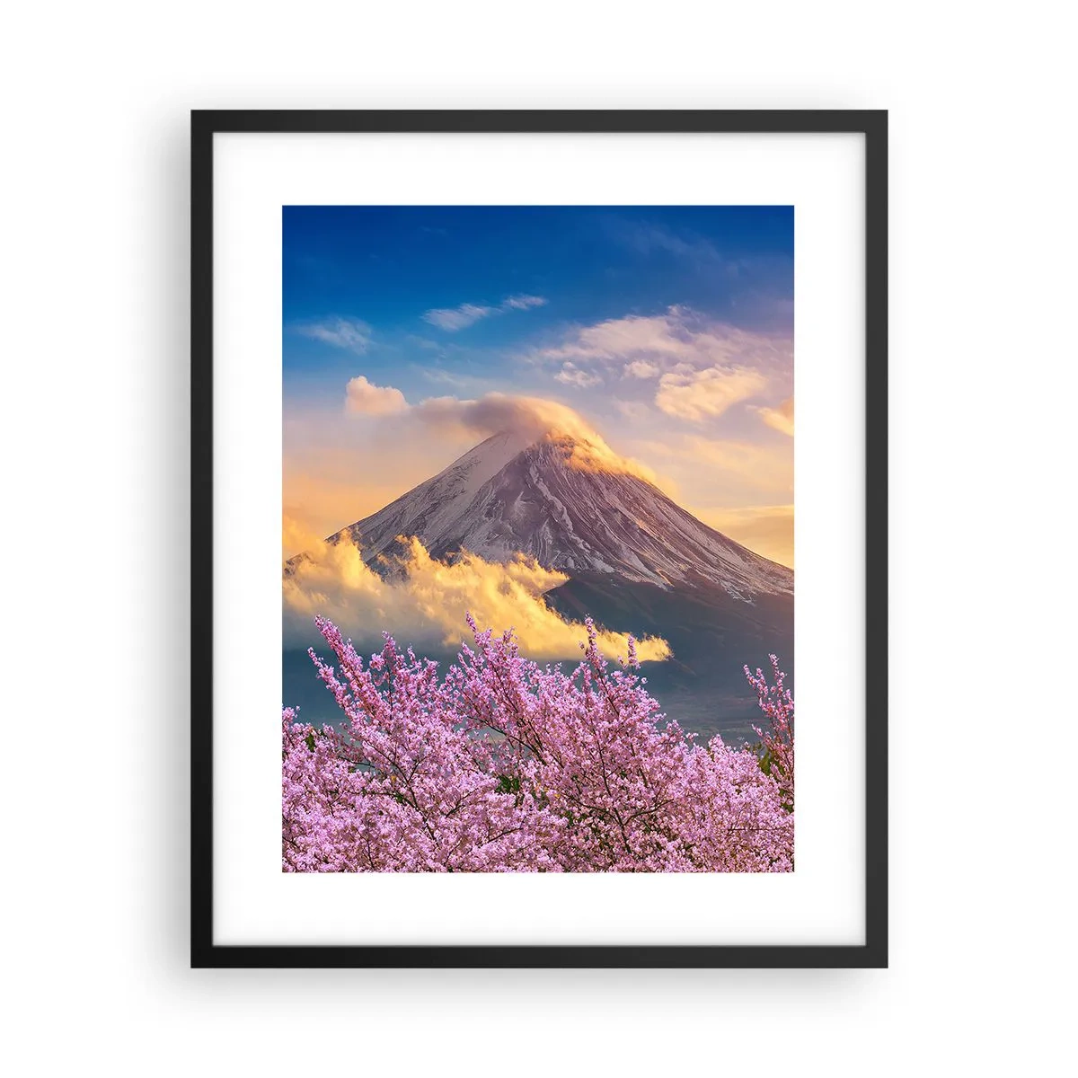 Poster in einem schwarzem Rahmen - Japanische Heiligkeit - 40x50 cm