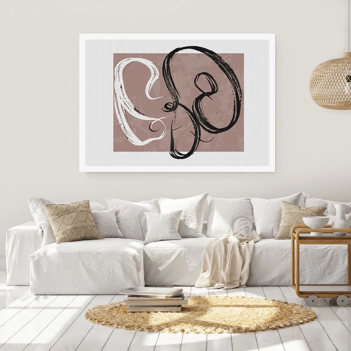 Poster - Komposition – die Suche nach Fülle - 50x40 cm