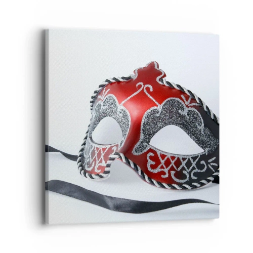 Bild auf Leinwand - Leinwandbild - Einladung zum Abschlussball - 40x40 cm