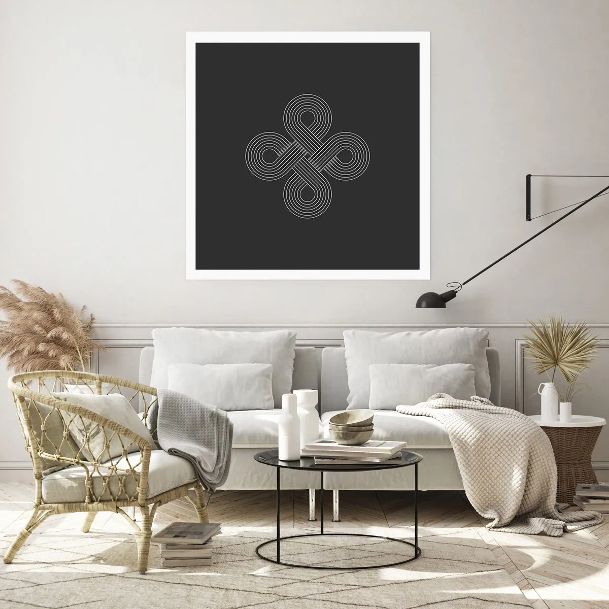 Poster - Im keltischen Geist - 60x60 cm