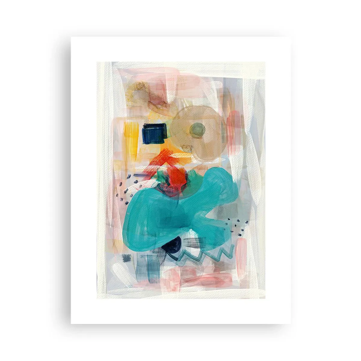 Poster - Buntes Spiel - 30x40 cm