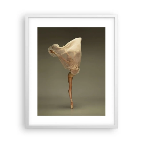 Poster in einem weißen Rahmen - Es wird bald auffliegen - 40x50 cm