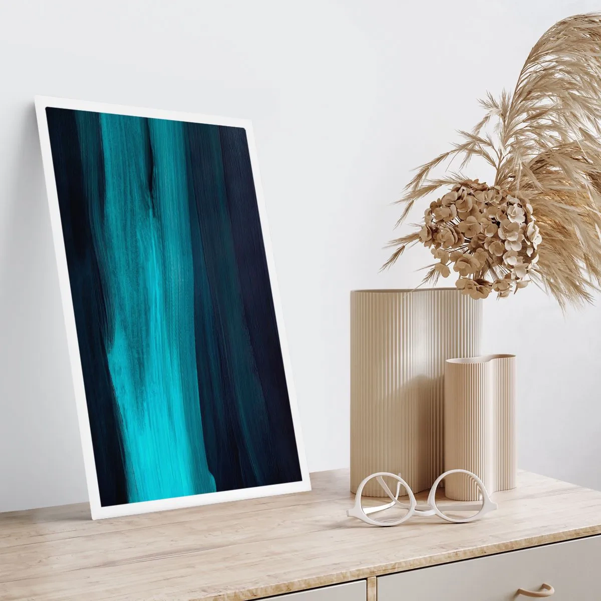 Poster - Gehen Sie mit dem Strom - 61x91 cm