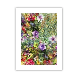 Poster - In Blumen für das Verderben - 30x40 cm