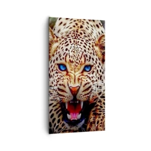 Bild auf Leinwand - Leinwandbild - Schönheitswut tut nicht weh - 65x120 cm