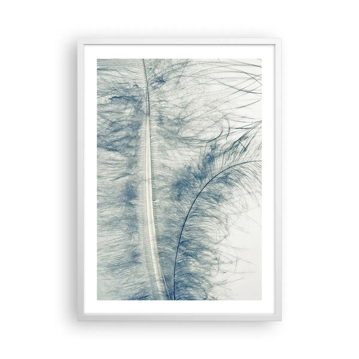 Poster in einem weißen Rahmen - Flüstern der Natur - 50x70 cm