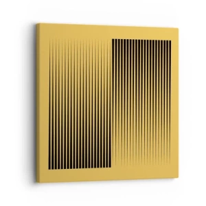 Bild auf Leinwand - Leinwandbild - Quadratur der Gegensätze - 30x30 cm