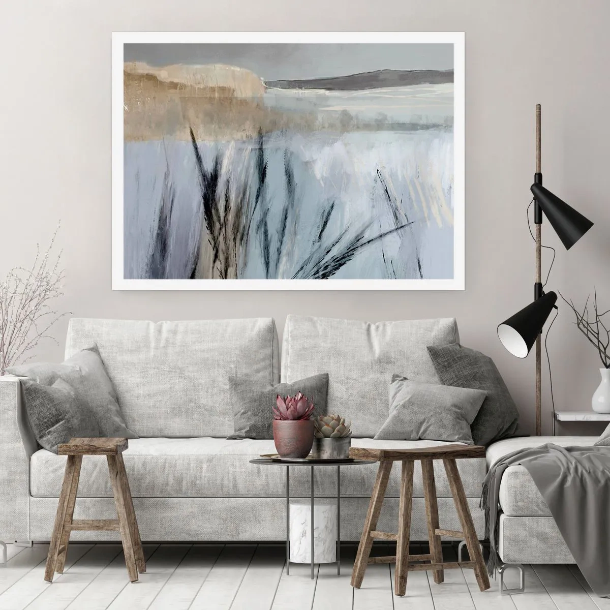 Poster - Winterfelder - 70x50 cm