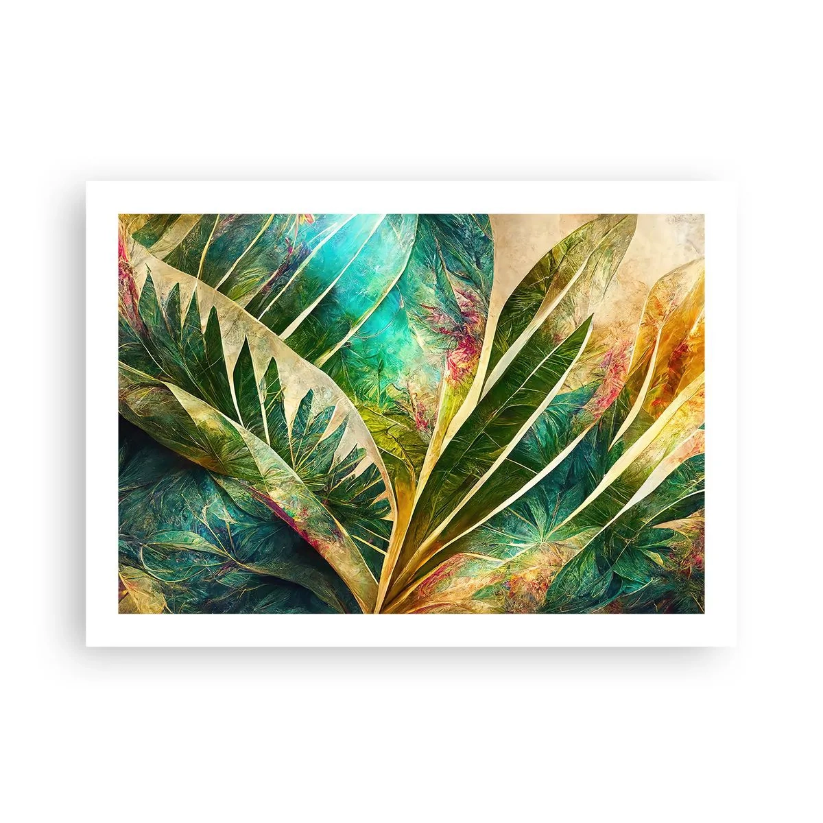 Poster - Farben der Tropen - 70x50 cm