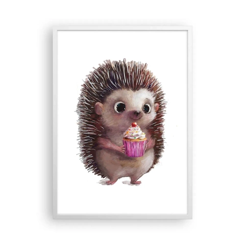 Poster in einem weißen Rahmen - Der Feiertag ist jeden Tag - 50x70 cm