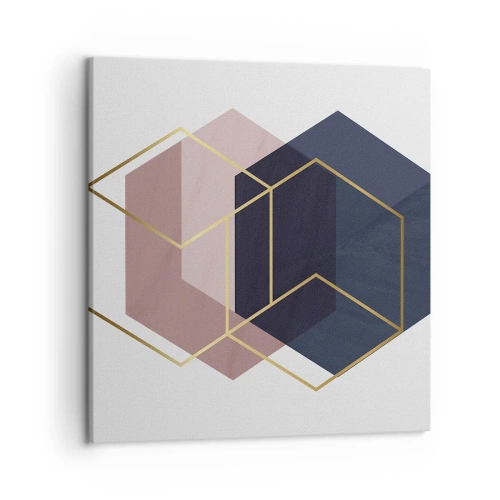 Bild auf Leinwand - Leinwandbild - Die Kraft der Einfachheit - 50x50 cm