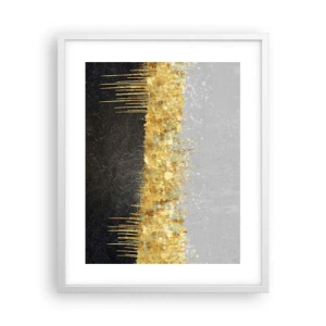 Poster in einem weißen Rahmen - Nach innen und nach oben - 40x50 cm