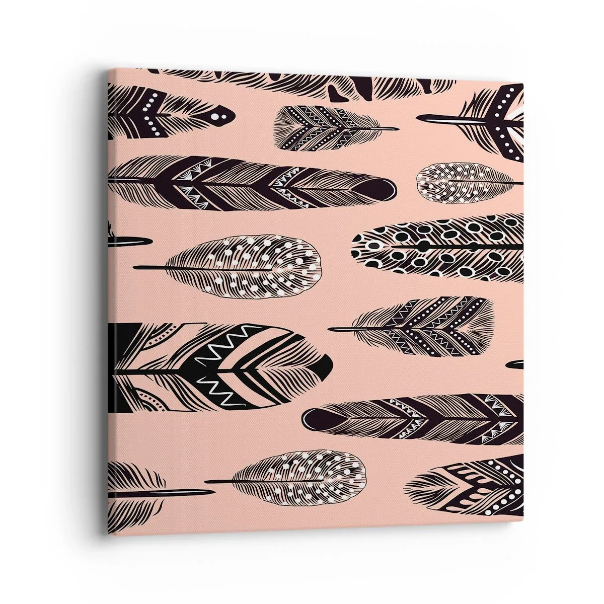 Bild auf Leinwand - Leinwandbild - Indische Sammlung - 40x40 cm