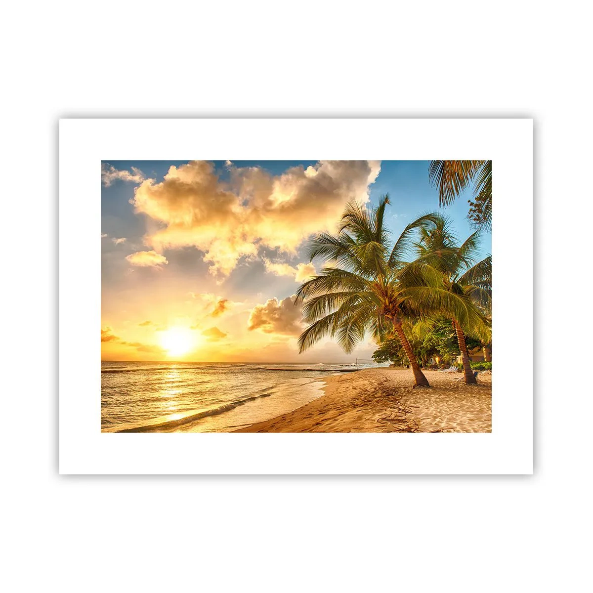 Poster - Ewiger Sommer, immer Urlaub - 40x30 cm