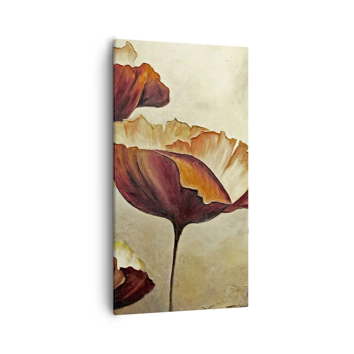 Bild auf Leinwand - Leinwandbild - Weideland - 55x100 cm