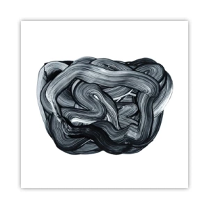 Poster - Es ist nicht so einfach - 50x50 cm