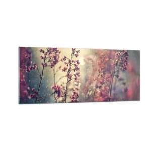 Glasbild - Bild auf glas - Geheimnisvoller Garten - 100x40 cm